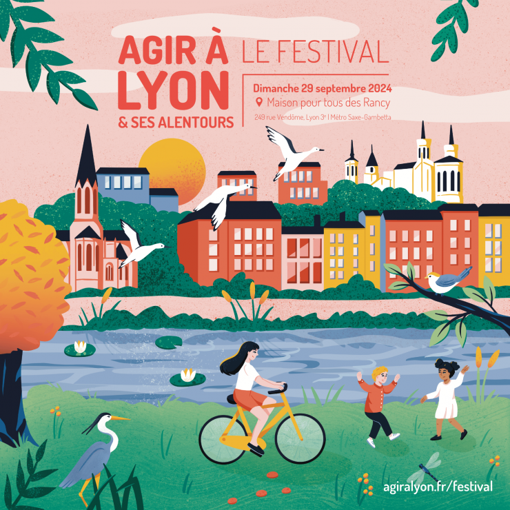 Avec le Festival Agir à Lyon, plongez vers une région lyonnaise écologique, solidaire et conviviale