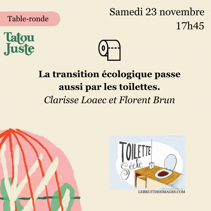 Table-ronde "La transition écologique passe aussi par les toilettes."