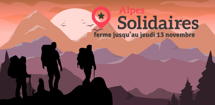Fermeture d'Alpes Solidaire jusqu'au 13 novembre Fermeture d'Alpes Solidaire jusqu'au 13 novembre