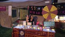 Visuel du stand de l'association Serein·e·s