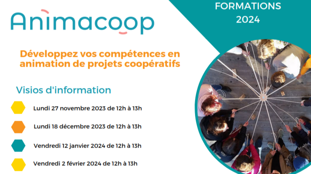 Se former à la coopération avec Animacoop : visio d&rsquo;information