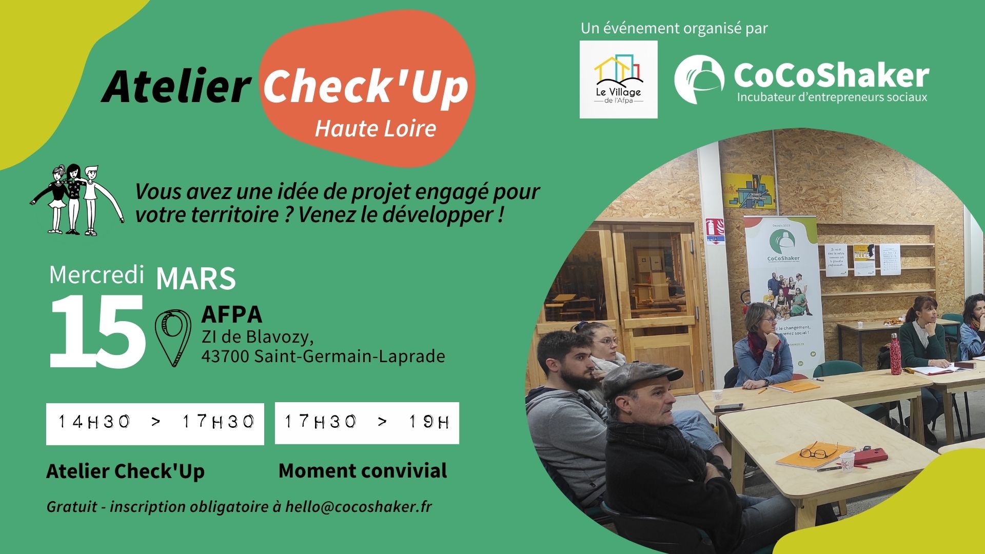 Atelier Check&rsquo;Up Haute-Loire