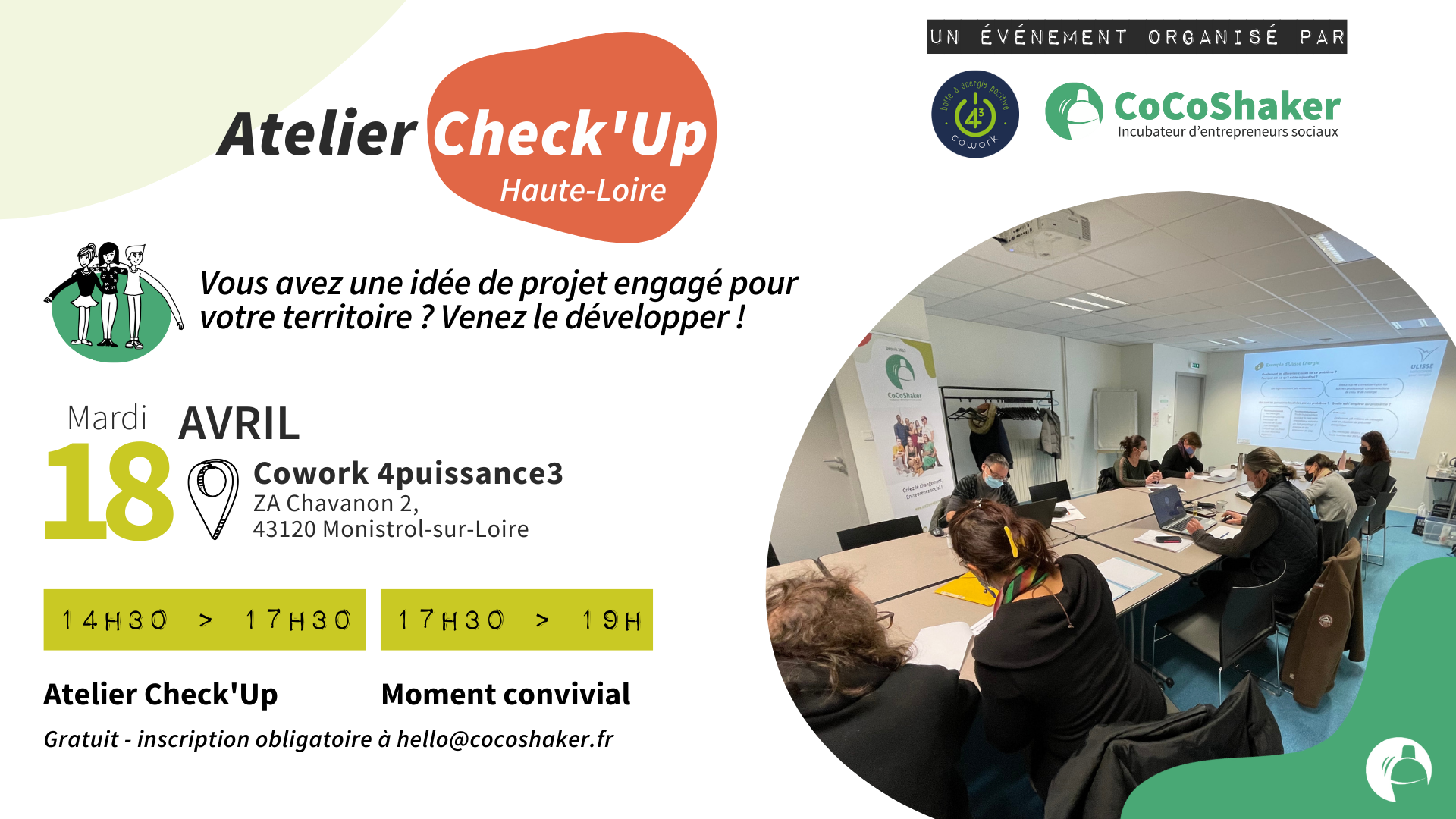 Atelier Check&rsquo;Up Haute-Loire