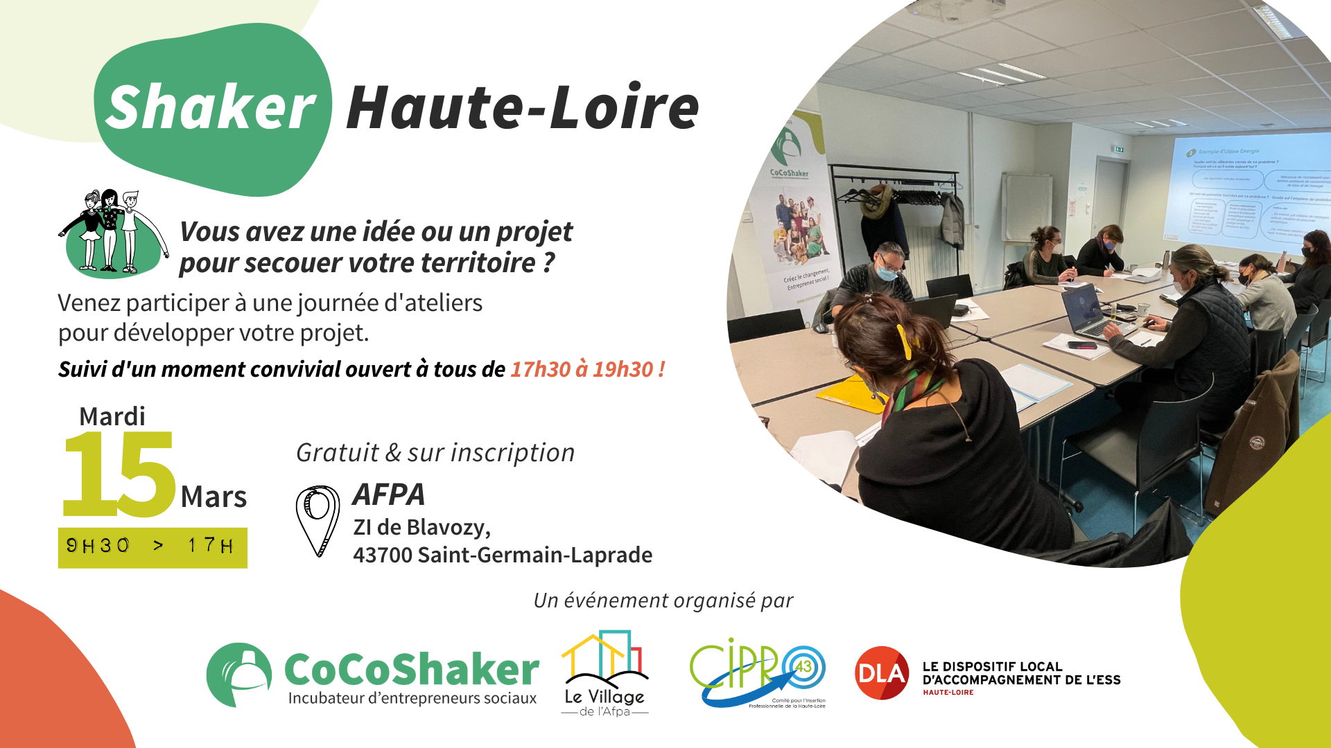 Shaker de territoire – Haute-Loire – Saint-Germain-Laprade (43)