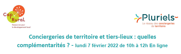 Conciergeries de territoire et tiers-lieux : quelles complémentarités ?