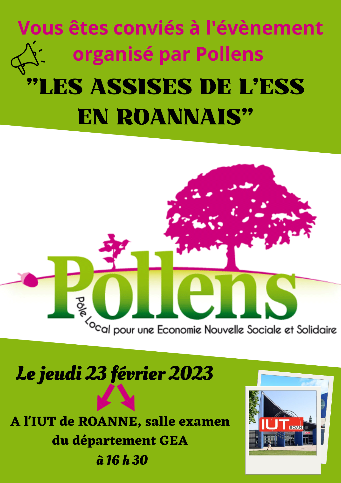 ASSISES DE L »ESS EN ROANNAIS