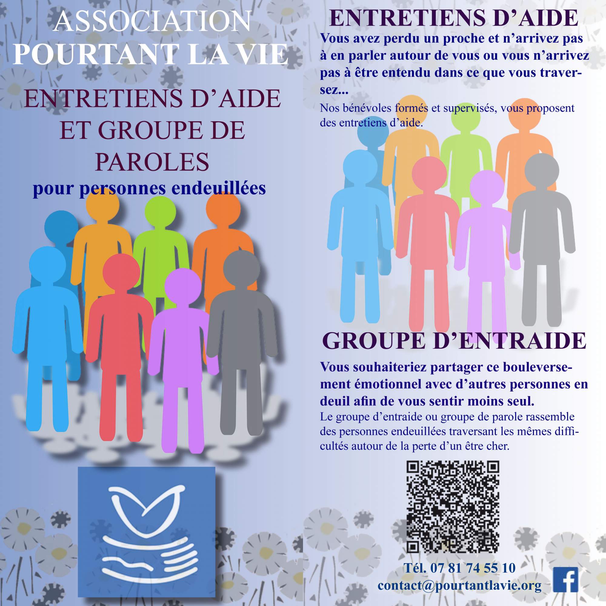 Groupe d&rsquo;entraide pour personnes endeuillées