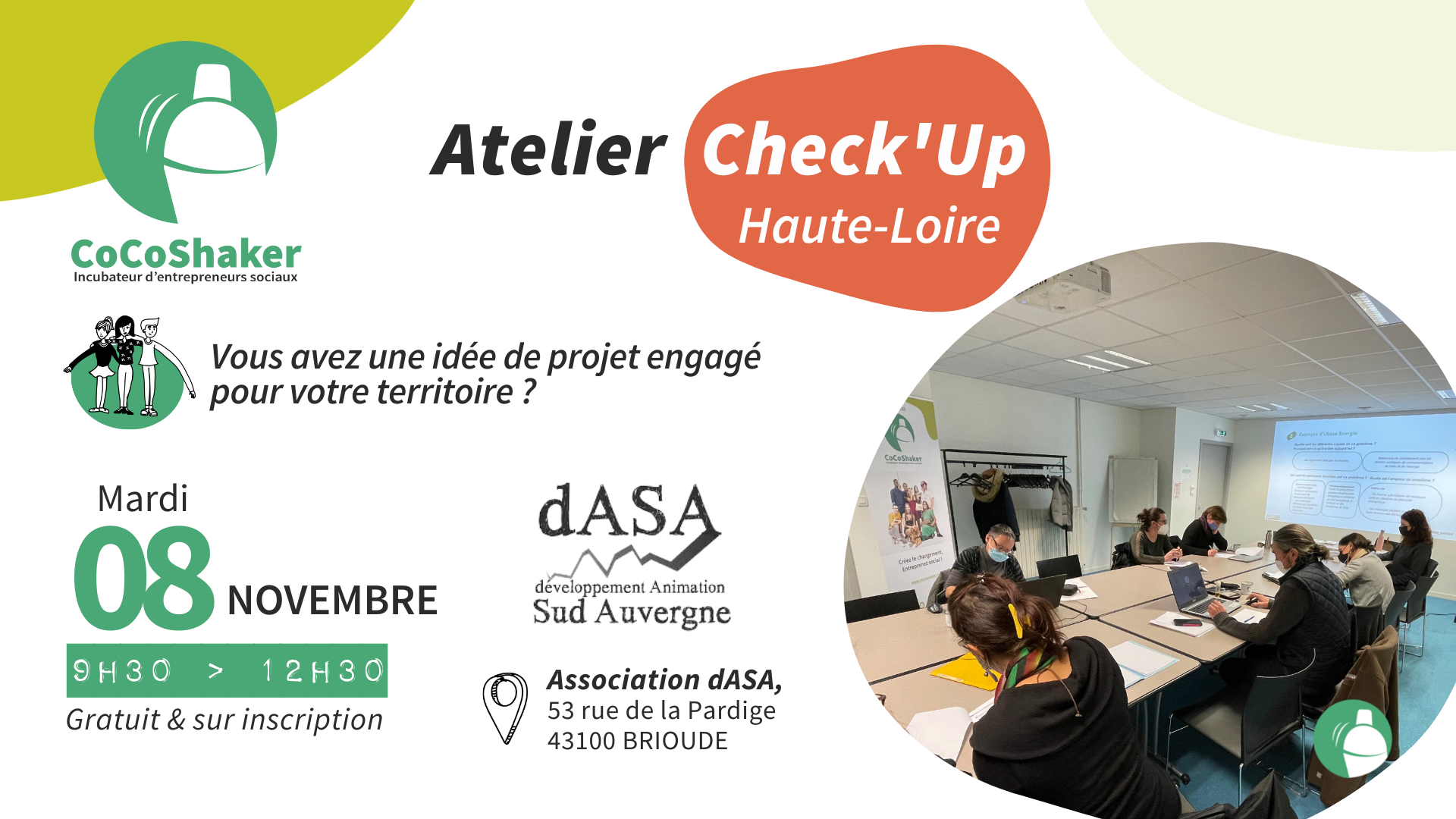 Atelier Check&rsquo;Up Haute-loire – Brioude (43)