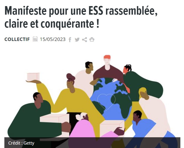 Manifeste – Pour une ESS rassemblée, claire et conquérante !