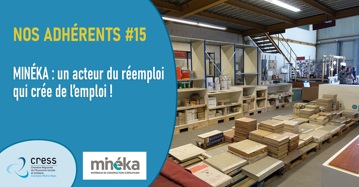 Minéka : un acteur du réemploi qui crée de l’emploi