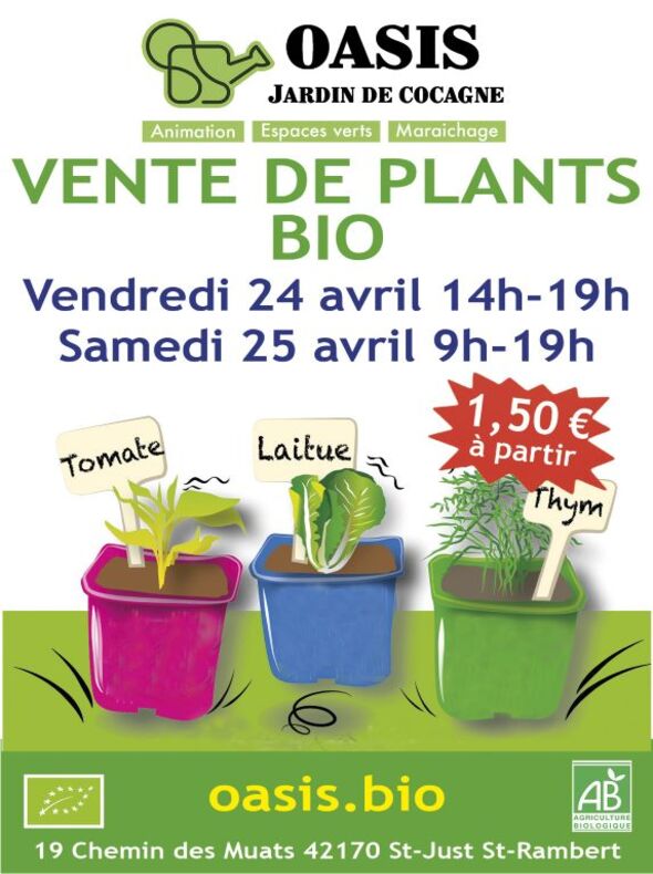 Vente de Plants Bio