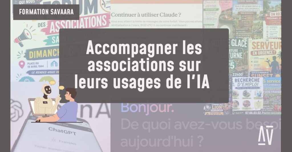 Formation Accompagner les associations sur leurs usages de l’IA