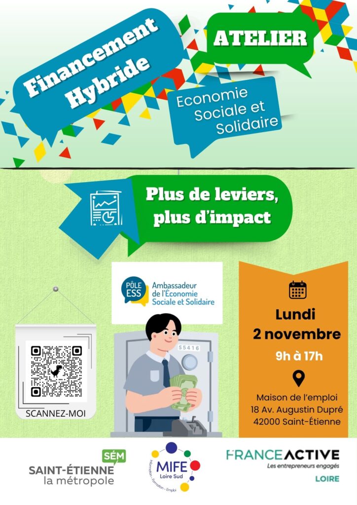 Atelier ESS : Financement hybride, plus de leviers, plus d&rsquo;impact !
