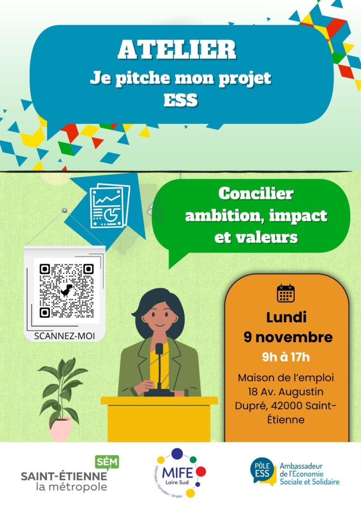 Atelier ESS : Je pitche mon projet ESS !
