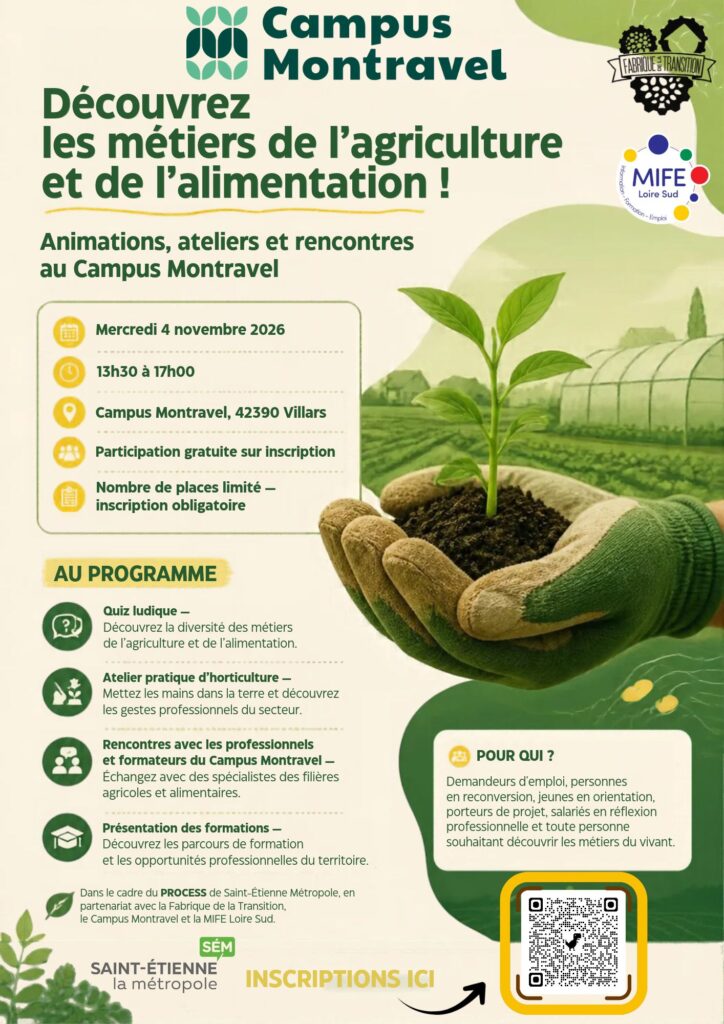 Après-midi : Découverte des métiers de l’agriculture et de l’alimentation Après-midi : Découverte des métiers de l’agriculture et de l’alimentation